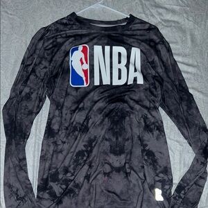 NBA Gray Long Sleeve Shirt